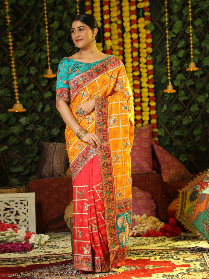 Sakhiya Panetar 3 Heavy Designer Wedding Wear Latest Saree Collection